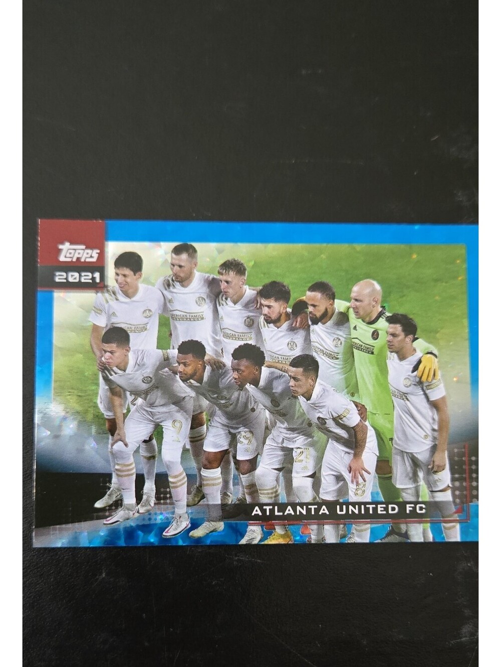 2021 Topps MLS - Inter Miami CF #140 Blue Icy Foil /25